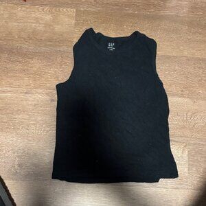 GAP Kids Black Sleeveless Top TALL